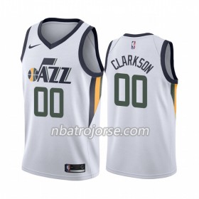 Män Utah Jazz Tröja Jordan Clarkson 00 2019-20 Nike Association Edition Swingman